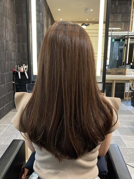 ラテ 渋谷(LATTE) 艶 ストレート ロング