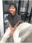 【CAFCA】切りっぱなしボブ