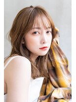 エース (ACE) ACE 横浜 大人可愛いシースルーバング×アッシュベージュ