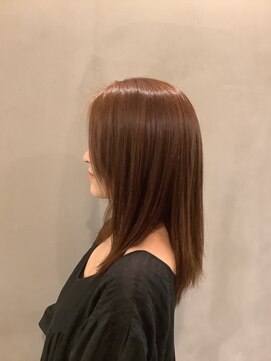 サンロード美容室 【髪質改善】艶めく大人セミロング