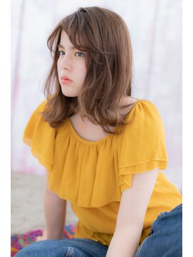 ミック 日暮里店(miq) ルーズ感が色っぽい…センターパートヘルシースタイルa1