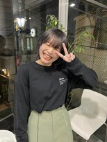 ジーナ オモテサンドウ(XENA)&nbsp;グレージュ×ピンクラベンダー