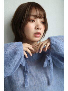 ネオリーブリノア 北千住東口店(Neolive Linoa) ニュアンスカラー×ショートボブ[北千住/ヘルシースタイル/束感]