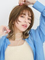 テトテ 門戸厄神店(tetote)&nbsp;顔周りレイヤー インナーカラー ショコラアッシュ