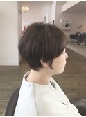 丸みショート