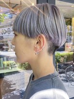 アイフィール アヴェダ 瑞江店(i feel AVEDA)&nbsp;【藤田】ハイトーン×ツーブロックマッシュショート