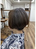 襟足すっきりショートボブ