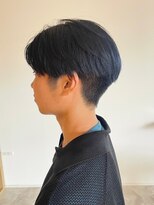 ソイクフ 四条大宮店(SOY-KUFU) 【soy-kufu】MEN'S HAIRネイビーマッシュショート