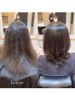 リアン 四条大宮店(Lien)&nbsp;『髪質改善』ストレートエステ（縮毛矯正）（リタッチ可）