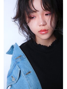 リッシュ(Hair&Eyelash Riche) 抜け感セミディ/モテ髪/シースルーバング/小顔レイヤーカット