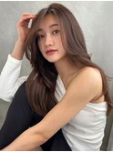 黒髪　暗髪　大人レイヤーロング