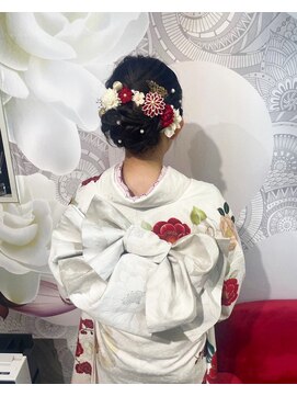 ラエラ 五反田店(laera) 振袖着付け　ヘアセット