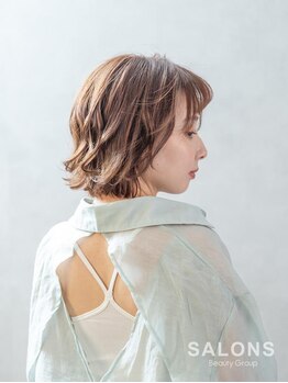 サロンズヘアー 南蔵王店(SALONS HAIR)の写真/財布に優しいお手頃プライスで毎月通えて綺麗なカラーやスタイルがキープ◎［カラー＋カット¥5500～］