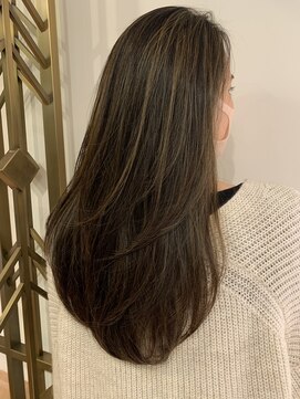 プラスシー(+C) 大人の地毛にハイライト!白髪ぼかし/脱白髪染め/地毛ハイライト