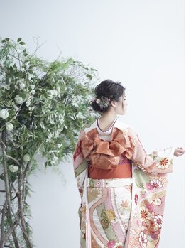 オリガミ トイロ(ORIGAMI TOIRO)の写真/【崩れない×クオリティ】”成人式の振袖/卒業式の袴”など、大切な日の和装の着付けは何でもお任せ下さい!