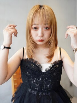 ニコ トウキョウ 渋谷(nico TOKYO) セミロングレイヤーカット顔まわりレイヤー