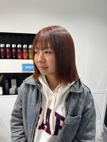 エミュ(emu) 酸性ストレートをしていてもできるオレンジブラウン◎