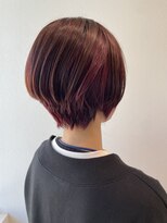 サラ ビューティー サイト 古賀店(SARA Beauty Sight) 【大人女性】30代40代/インナーカラー/チェリーレッド/肌なじみ