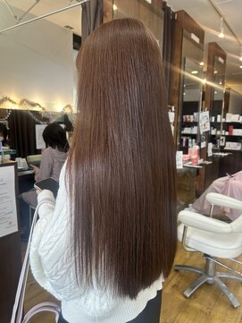 ジャストヘア ラポール 北久里浜店(just hair RAPPOR) 【青木菜月】暖色カラー　ブラウンカラー　オージュア