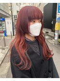 プチイメチェンに。ロングウルフ