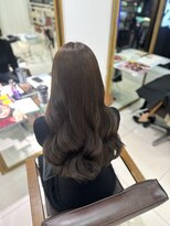 髪質改善パールプラチナ　ベージュカラー　美髪　イメチェン