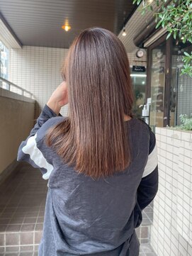 サロン シー(salon sea) salon sea　仙田　柔らかブラウン