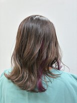 グルグル 妙典店(GULGUL)&nbsp;インナーカラー×紫