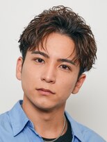 エリマ 横浜西口(elima) 横浜西口センターパートニュアンスパーマフェザーショート緩め