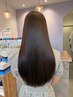 《しっかりストレート☆柔らかい手触り》縮毛矯正＋カット《担当指名不可》