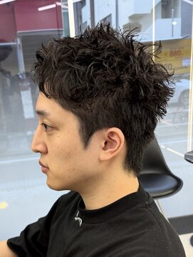 ウィル バイ ブラウン(Vir by Brown) 大人の色気髪/スパイキーショートピンパーマ