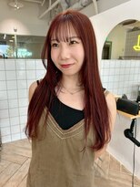 ラヴィズム 小新店(LUVISM)&nbsp;韓国/顔周りレイヤー/ダブルカラー/ベージュ/白髪/西区/小新