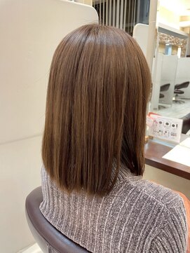 ルページ 千葉(lpage) 髪質改善/顔周りレイヤーカット/グレージュ[千葉/千葉駅]