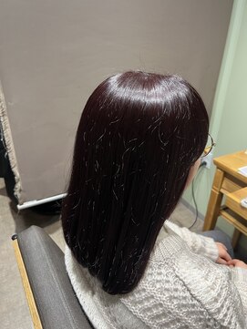*艶髪カシスカラー*