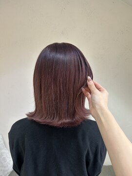 アコレ カリテ 草津店(ACCOLE qualite) ダークピンクラベンダー/30代/イルミナカラー