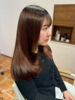 クレエ ヘアー デザイン(creer hair design)&nbsp;20代30代40代モテ髪★ツヤ感ナチュラル縮毛矯正ストレート
