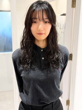ノア 四条大宮店(noah)&nbsp;ミディアムパーマレイヤーパーマウェーブパーマ小顔パーマ