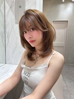 ロンド マーレ 天神大名店(Lond mare)&nbsp;黒髪/オリーブグレー/小顔/ココアベージュ/レイヤーカット