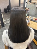 リドルヘアー 黒磯店(Riddle HAIR) オリーブグレージュ×レイヤーカット