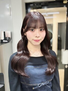 エトラ 渋谷店(etora) 渋谷×ブリーチなしピンクブラウン透明感カラー