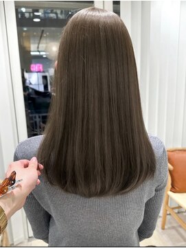 ガーデンヨコハマ(GARDEN YOKOHAMA) ヘーゼルベージュオリーブブリーチなし透明感カラー似合わせ