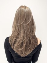 ムード(MOOD,)&nbsp;着物ヘア/大人ガーリー/ダークアッシュ/似合わせカット/銀座駅