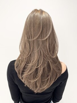 ムード(MOOD,) 着物ヘア/大人ガーリー/ダークアッシュ/似合わせカット/銀座駅