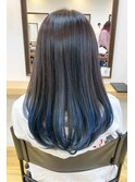 艶ストレートブルーカラー【鳳】