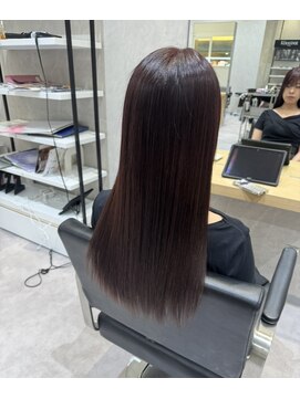 フルショウ 栄店(FURUSHO) 暖色系カラーの髪質改善縮毛矯正