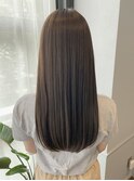 透明感グレージュカラー