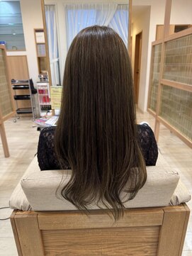 アドラーブル 長岡リップス旭岡店(adorable) 大人美人アッシュオリーブショコラアッシュ韓国風巻きモテ髪