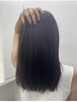 カットハウス ニューヨーク(CUT HOUSE NEW YORK)&nbsp;暗めベージュ×パープルカラー
