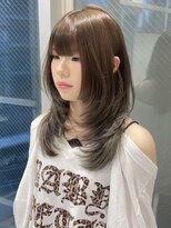 ニューヨークニューヨーク 三宮駅前店(NYNY)&nbsp;ハッシュカット×オリーブグレージュ