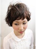 春パーマショート