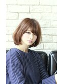 大人のシンプルボブ